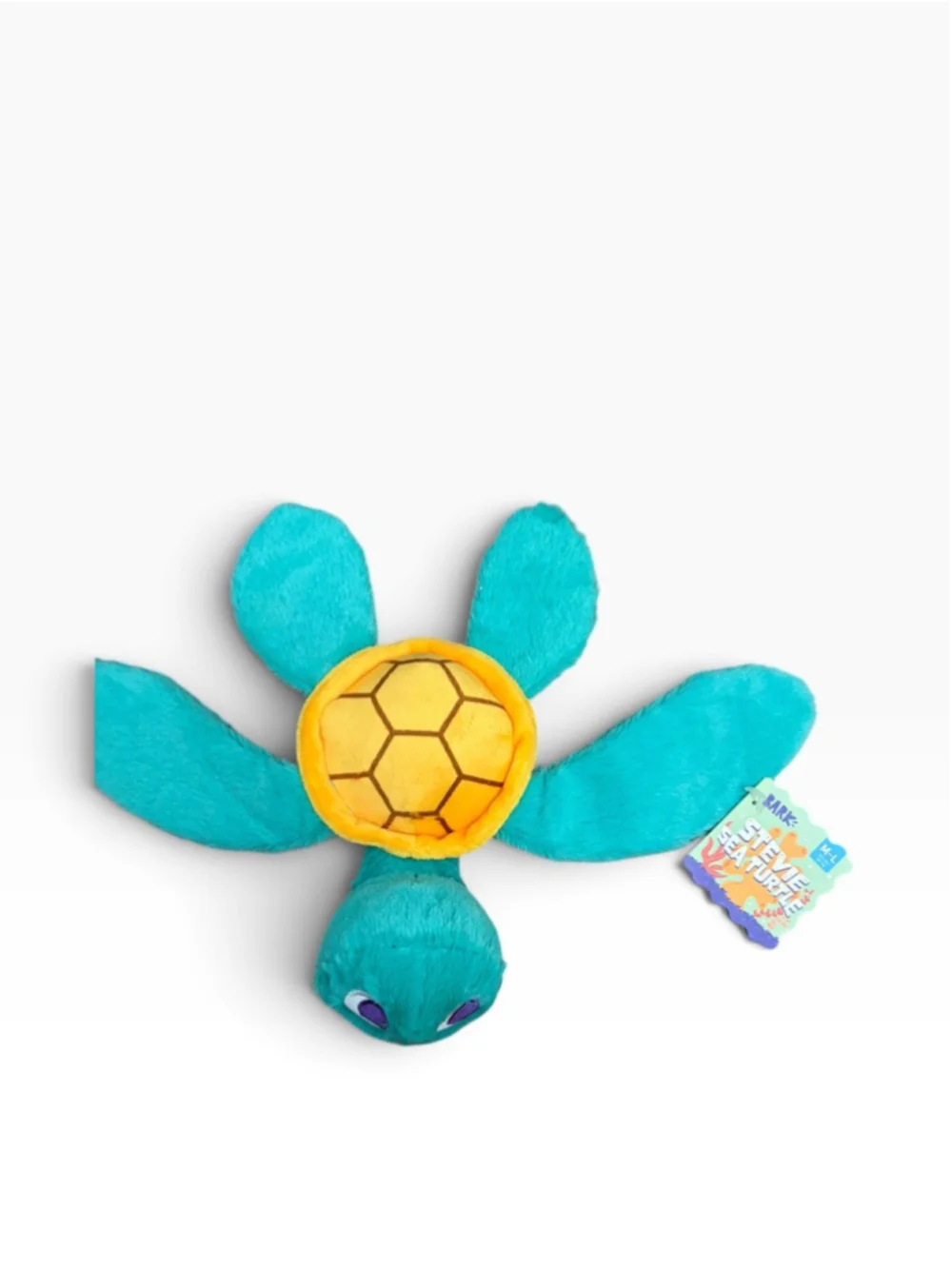 BARK Manny Ray Coral Ruff Dog Toy Set